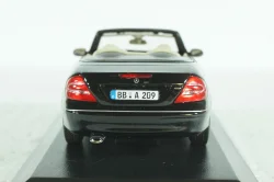Mercedes CLK Cabriolet (A209) black, 400031430, Minichamps 1:43