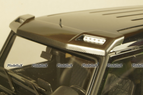 Mercrdes G500 4x4² concept, black, ALM820202, Almost Real 1:18