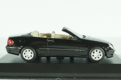 Mercedes CLK Cabriolet (A209) black, 400031430, Minichamps 1:43