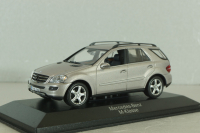 Mercedes-Benz ML 350  (W164) 2005, silver, Minichamps 1:43