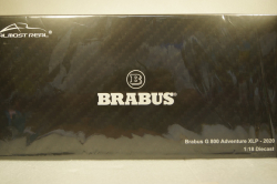 Mercedes G800 Brabus XLP Adventure Pick Up, black, ALM860521, Almost Real 1:18