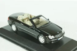 Mercedes CLK Cabriolet (A209) black, 400031430, Minichamps 1:43
