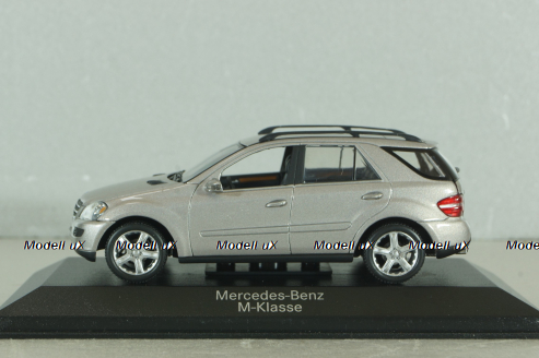 Mercedes-Benz ML 350  (W164) 2005, silver, Minichamps 1:43