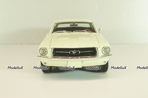 Ford Mustang 1967, light green 13663, Greenlight 1:18