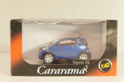 Toyota iQ  2008, dark blue, Cararama 1:43
