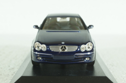 Mercedes CLK 2002 (C209), dark blue, 400031420, Minichamps 1:43 
