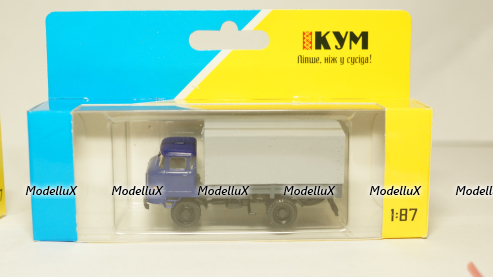 IFA wl50 кузов с тентом, серый, THW, Herpa/КУМ 1:87 