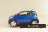 Toyota iQ  2008, dark blue, Cararama 1:43