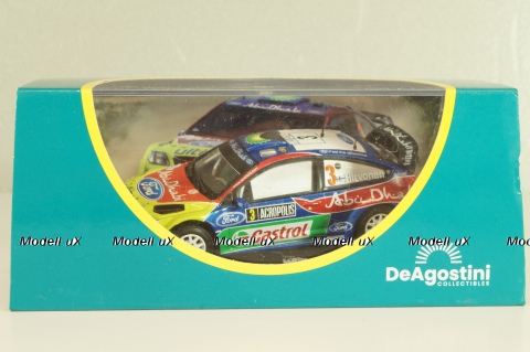 Ford Focus RS WRC #3 Winner Rally Acropolis 2009, Hirvonen/Lehtinen, CMC021, Altaya 1:43