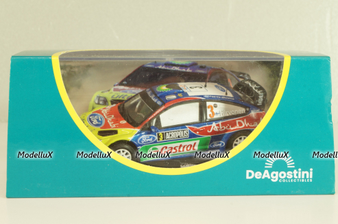 Ford Focus RS WRC #3 Winner Rally Acropolis 2009, Hirvonen/Lehtinen, CMC021, Altaya 1:43