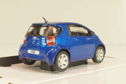 Toyota iQ  2008, dark blue, Cararama 1:43