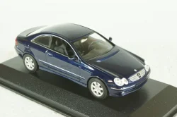 Mercedes CLK 2002 (C209), dark blue, 400031420, Minichamps 1:43 
