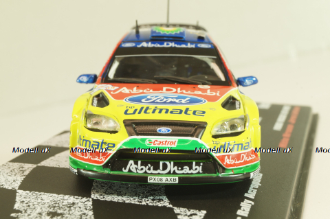 Ford Focus RS WRC #3 Winner Rally Acropolis 2009, Hirvonen/Lehtinen, CMC021, Altaya 1:43