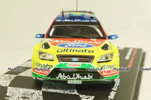 Ford Focus RS WRC #3 Winner Rally Acropolis 2009, Hirvonen/Lehtinen, CMC021, Altaya 1:43