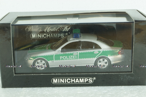 Mercedes E-Klasse 2004 Polizei (W211), 400031592, Minichamps 1:43