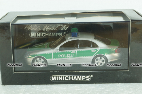 Mercedes E-Klasse 2004 Polizei (W211), 400031592, Minichamps 1:43