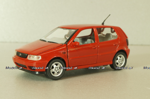 Volkswagen Polo 5-dors (Polo III) 1994, red, 1003R, Schabak 1:43