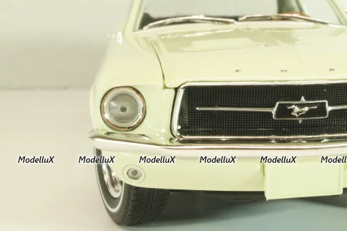 Ford Mustang 1967, light green 13663, Greenlight 1:18
