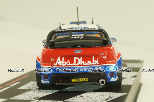 Ford Focus RS WRC #3 Winner Rally Acropolis 2009, Hirvonen/Lehtinen, CMC021, Altaya 1:43