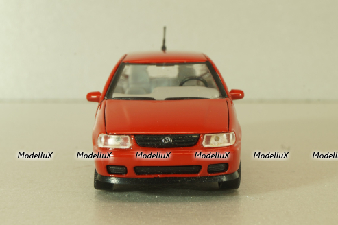 Volkswagen Polo 5-dors (Polo III) 1994, red, 1003R, Schabak 1:43