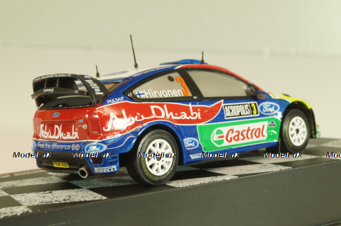 Ford Focus RS WRC #3 Winner Rally Acropolis 2009, Hirvonen/Lehtinen, CMC021, Altaya 1:43