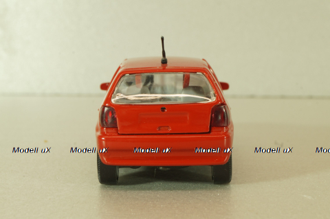 Volkswagen Polo 5-dors (Polo III) 1994, red, 1003R, Schabak 1:43