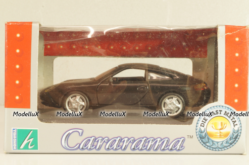 Porsche 911 (996) Coupe 1997, black, Cararama 1:43