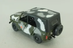 Уаз-469, камуфлированный , Агат 1:43