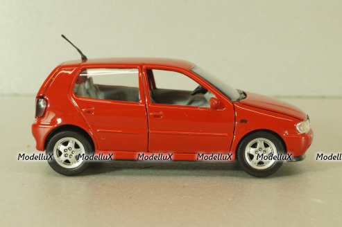 Volkswagen Polo 5-dors (Polo III) 1994, red, 1003R, Schabak 1:43