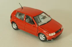 Volkswagen Polo 5-dors (Polo III) 1994, red, 1003R, Schabak 1:43