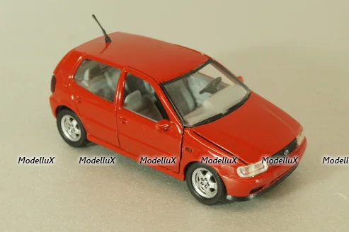 Volkswagen Polo 5-dors (Polo III) 1994, red, 1003R, Schabak 1:43