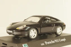 Porsche 911 (996) Coupe 1997, black, Cararama 1:43