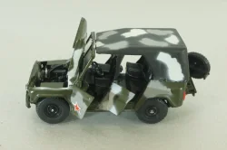 Уаз-469, камуфлированный , Агат 1:43