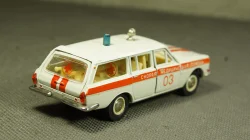BMW 535I Notarzt white with red streeps Schabak 1:43