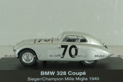 BMW 328 Coupe Winner Mille Miglia 1940, 02841, Schuco 1:43 