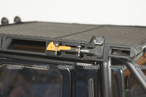Mercedes G800 Brabus XLP Adventure Pick Up, black, ALM860521, Almost Real 1:18