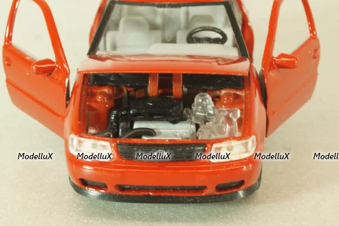 Volkswagen Polo 5-dors (Polo III) 1994, red, 1003R, Schabak 1:43