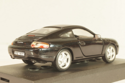 Porsche 911 (996) Coupe 1997, black, Cararama 1:43