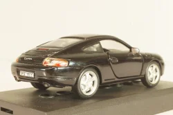 Porsche 911 (996) Coupe 1997, black, Cararama 1:43