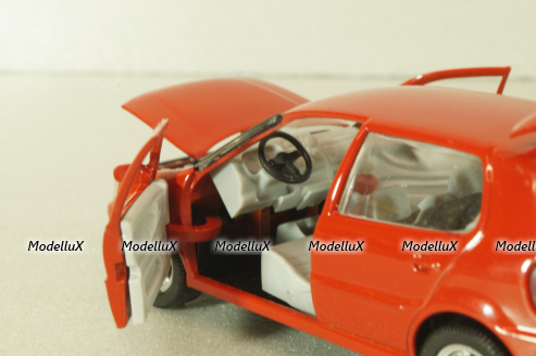 Volkswagen Polo 5-dors (Polo III) 1994, red, 1003R, Schabak 1:43