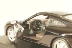 Porsche 911 (996) Coupe 1997, black, Cararama 1:43