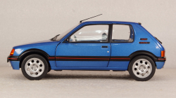 Peugeot 205 GTI blue, 421186300, Solido 1:18