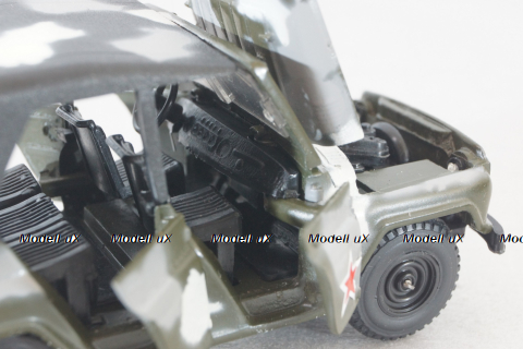 Уаз-469, камуфлированный , Агат 1:43