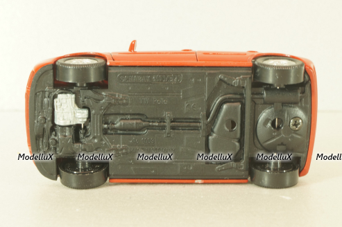 Volkswagen Polo 5-dors (Polo III) 1994, red, 1003R, Schabak 1:43