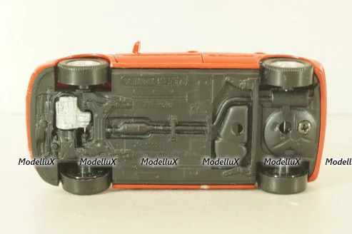 Volkswagen Polo 5-dors (Polo III) 1994, red, 1003R, Schabak 1:43