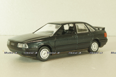 Audi 90 Quattro (B3) 1987, dark blue, 1037, Schabak 1:43