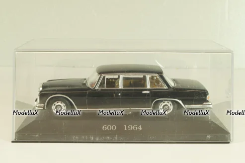 Mercedes-Benz 600 (W100) 1964, black, Altaya, MBOMS056, Mercedes-Benz Offizielle Modell Sammlung #56, 1:43 Уценка!