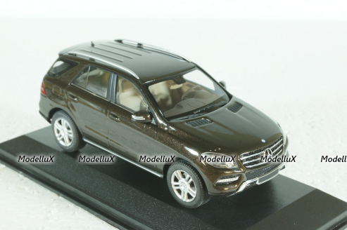 Mercedes ML350, 2011 (W166), brown metallic, 400030101, Minichamps 1:43