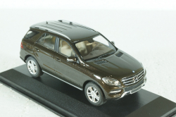 Mercedes ML350, 2011 (W166), brown metallic, 400030101, Minichamps 1:43