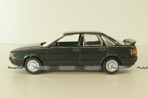 Audi 90 Quattro (B3) 1987, dark blue, 1037, Schabak 1:43